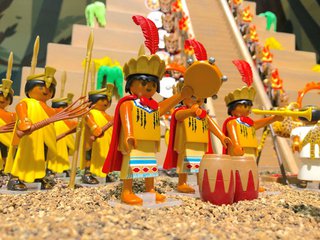 Feuerzeremonie bei den Maya